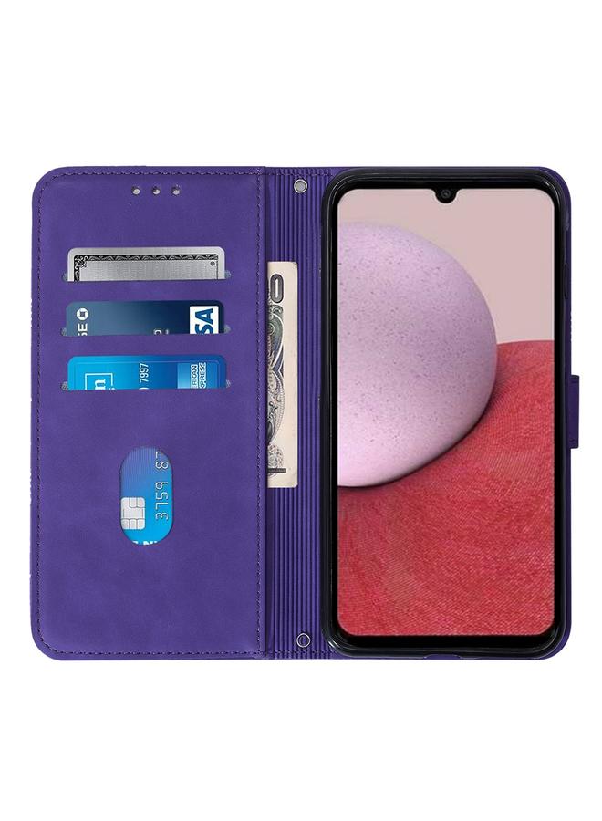 S-TOP Case For Samsung Galaxy A15 Crossbody 3D Embossed Flip Leather Phone Case - Image 4