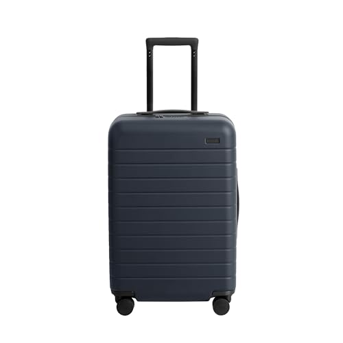Away Bigger Carry-On Luggage, Lightweight Hardside Large Suitcase with Spinner Wheels, TSA Lock, Airline Approved, Navy Blue - Image 2