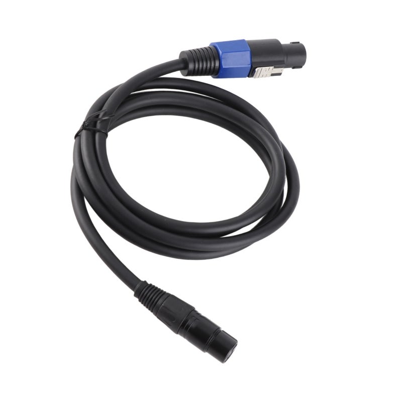 Speaker Cable 1.8m Premium PVC Oxygen Free Copper Core - Hifi Lossless Transmission XLR Male Cable for Professional Stage Speakers High Power Speakers Subwoofers - Image 1