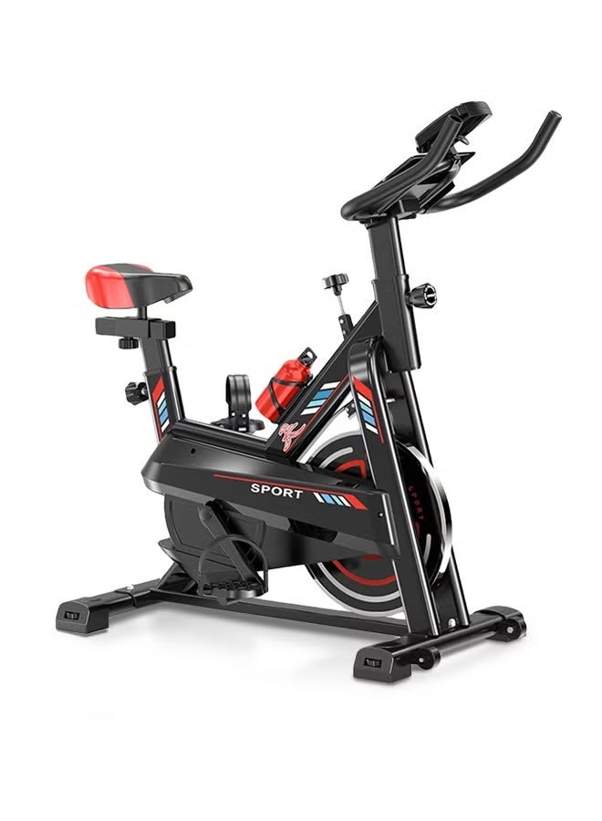 Favarey New Exercise Bike with iPad Holder, Home Gym Exercise Bike with LCD Screen and Professional Seat - Image 1