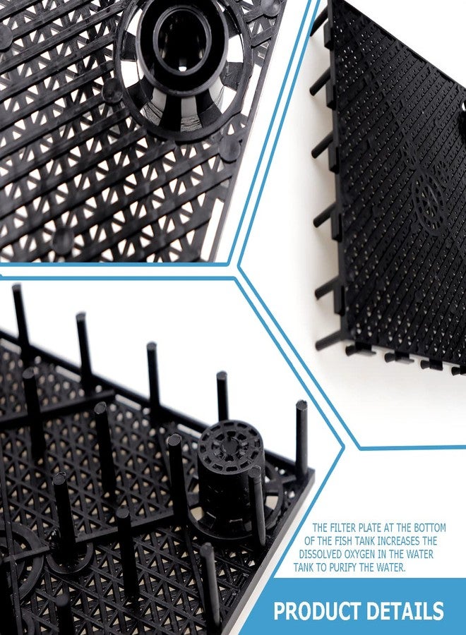 YOLUFER 10 PCS Aquarium Divider Tray Fish Tank Grid Aquarium Filter Bottom for Fish Tank Isolation - Image 3