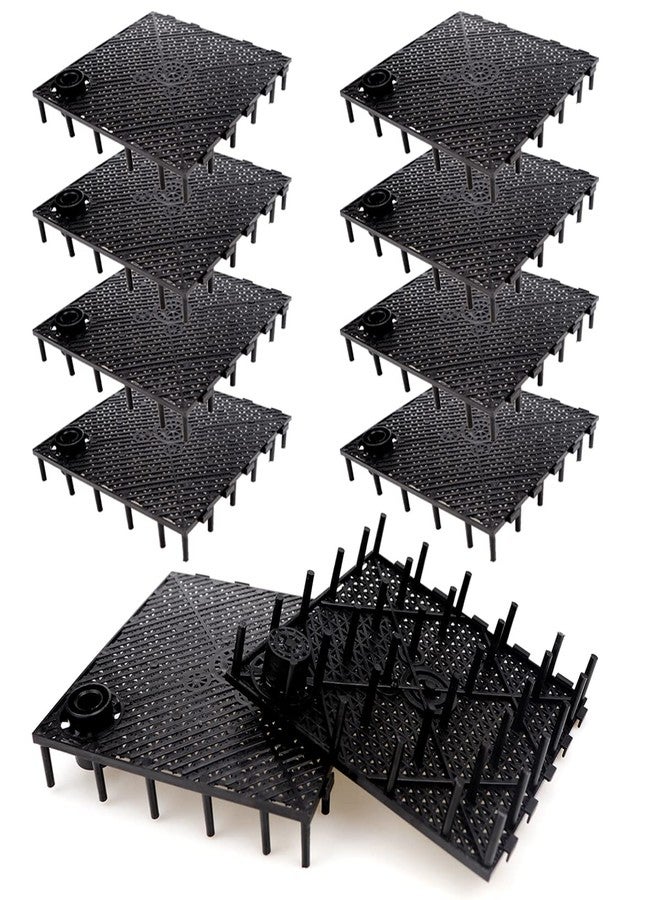 YOLUFER 10 PCS Aquarium Divider Tray Fish Tank Grid Aquarium Filter Bottom for Fish Tank Isolation - Image 1