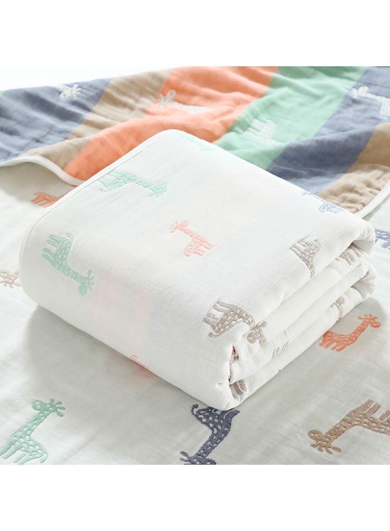 منشفة استحمام مطبوعة برسوم كرتونية من القطن الخالص