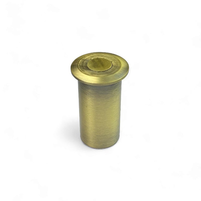 MOKSH PLUS Moksh Plus Brass Floor ButtonBush Pack of 20 Pcs Antique 12mm  - Image 2