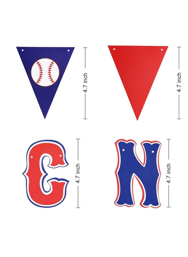 JOLLYSTYLE Baseball Party Supplies Concessions Banner Sports/Baseball Themed First Birthday Party Decorations Favors (Style 1) - Image 3