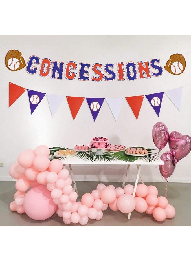 JOLLYSTYLE Baseball Party Supplies Concessions Banner Sports/Baseball Themed First Birthday Party Decorations Favors (Style 1) - Image 5