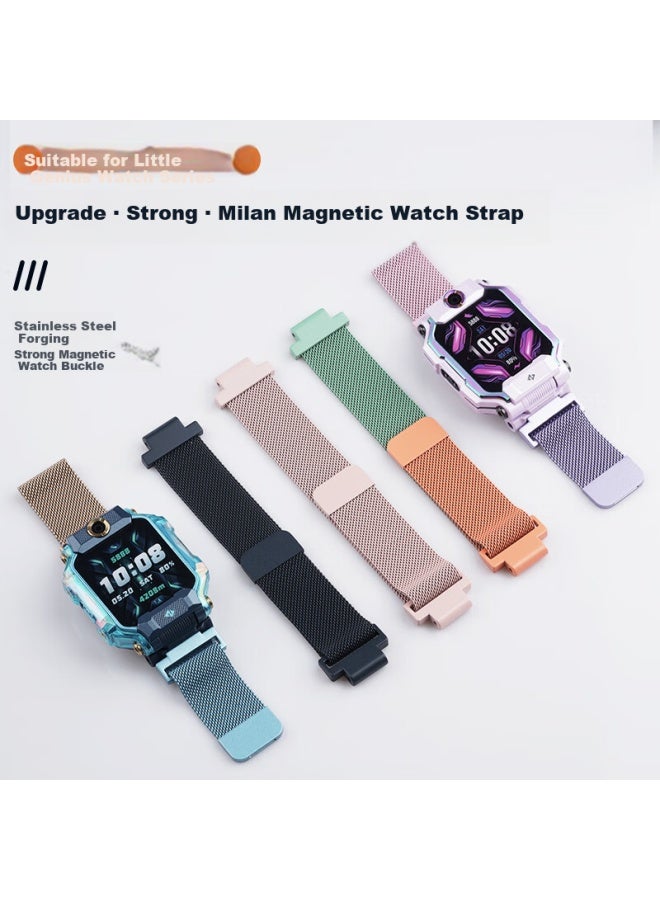 watchbond سوار لساعة Small Genius Phone للأطفال Z10/z9/z8a حزام Z7/z6 الإصدار النهائي ميلان جذب مغناطيسي Z5a سوار Y01a/y03/d2/d3 سوار طالب Q2/q1a - Image 5