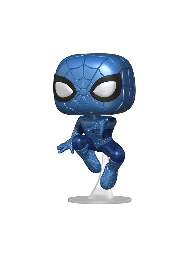 Funko Funko Pop! Marvel: Make A Wish - Spider-Man (Metallic)  - Image 4