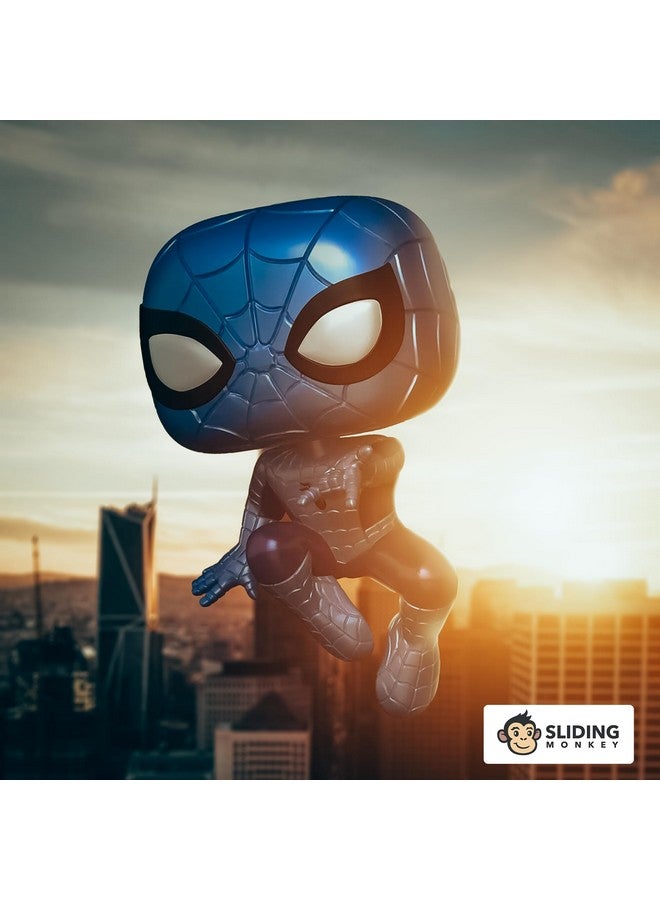 Funko Funko Pop! Marvel: Make A Wish - Spider-Man (Metallic)  - Image 2