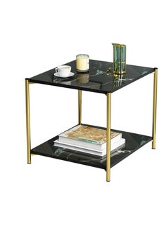BAIG Creative round table nordic small coffee table modern home living room sofa round bedside table multifunctional removable black  - Image 3