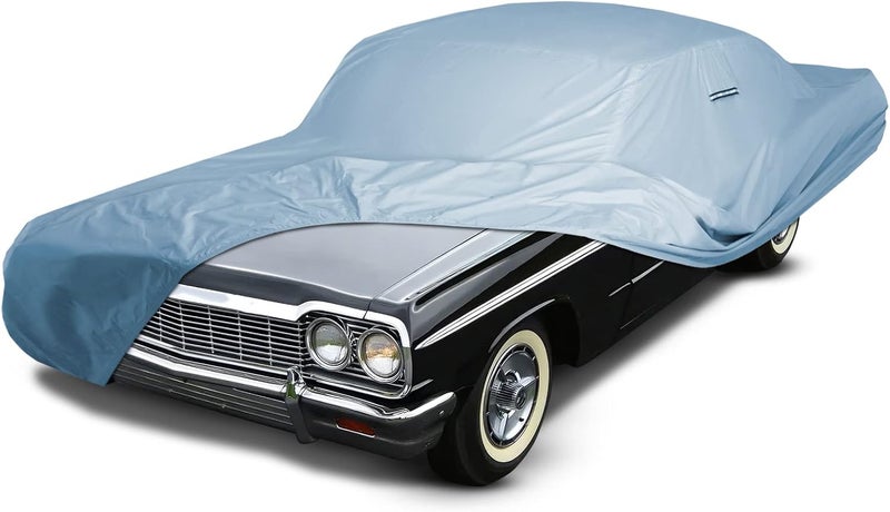 iCarCover Premium Full Car Cover for Chevy Impala 2-Door (1962-1964) - Waterproof All Weather Protection - Image 1