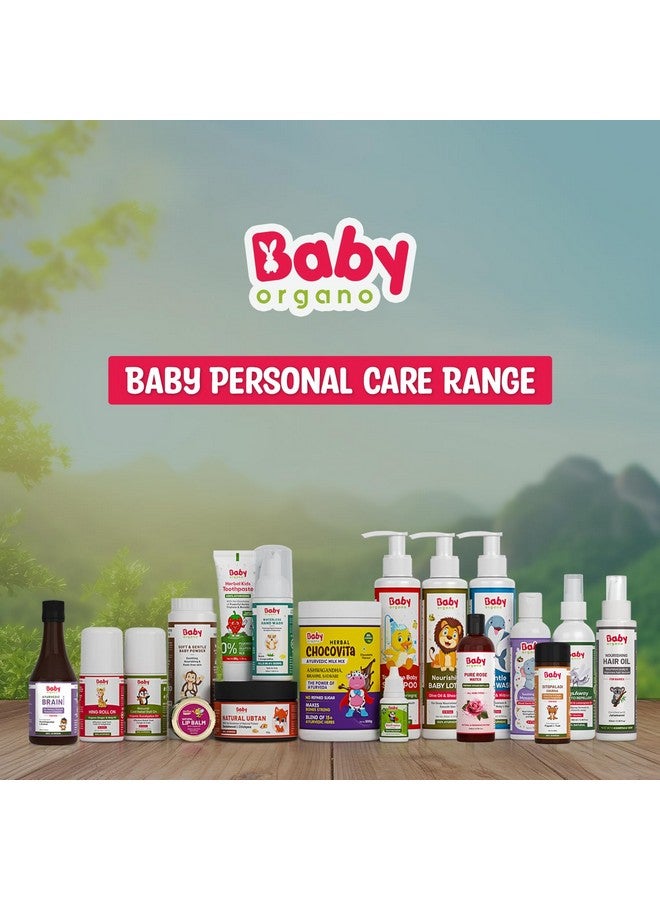 BabyOrgano Natural Baby Hair Oil & Baby Shampoo, Baby Body Lotion 0-3 Years | Baby Care Combo Pack For New Born Kids - Image 5