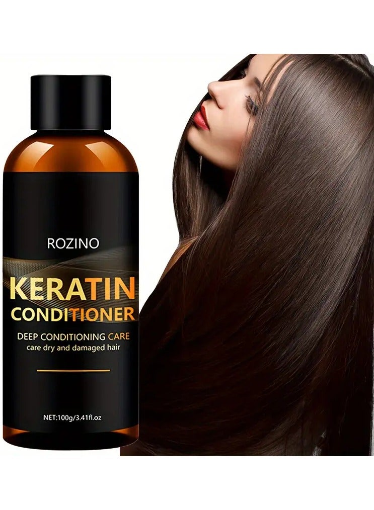 روزينو بلسم الكيراتين، ترطيب عميق وعناية بالشعر الجاف والتالف - Image 2