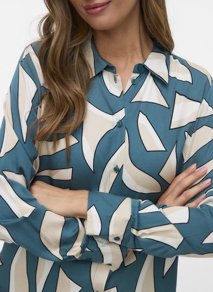 فيرو مودا قميص في إم سيندي ريجينا بأكمام طويلة - Image 3