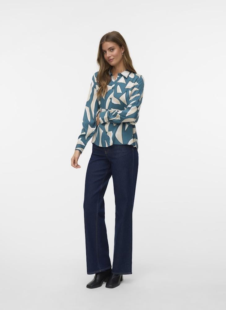 فيرو مودا قميص في إم سيندي ريجينا بأكمام طويلة - Image 4