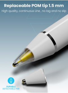 Moxedo Moxedo Touch Pixel Pen Universal Active Stylus Pen Capacitive Rechargeable Compatible for iPad/Pro/Air/Mini/iPhone/Samsung/Lenovo/IOS/Android and other Smartphone Device  - Image 3