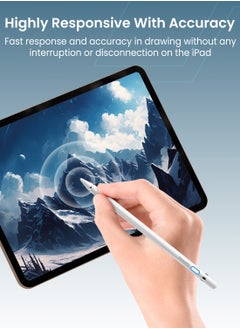 Moxedo Moxedo Touch Pixel Pen Universal Active Stylus Pen Capacitive Rechargeable Compatible for iPad/Pro/Air/Mini/iPhone/Samsung/Lenovo/IOS/Android and other Smartphone Device  - Image 2