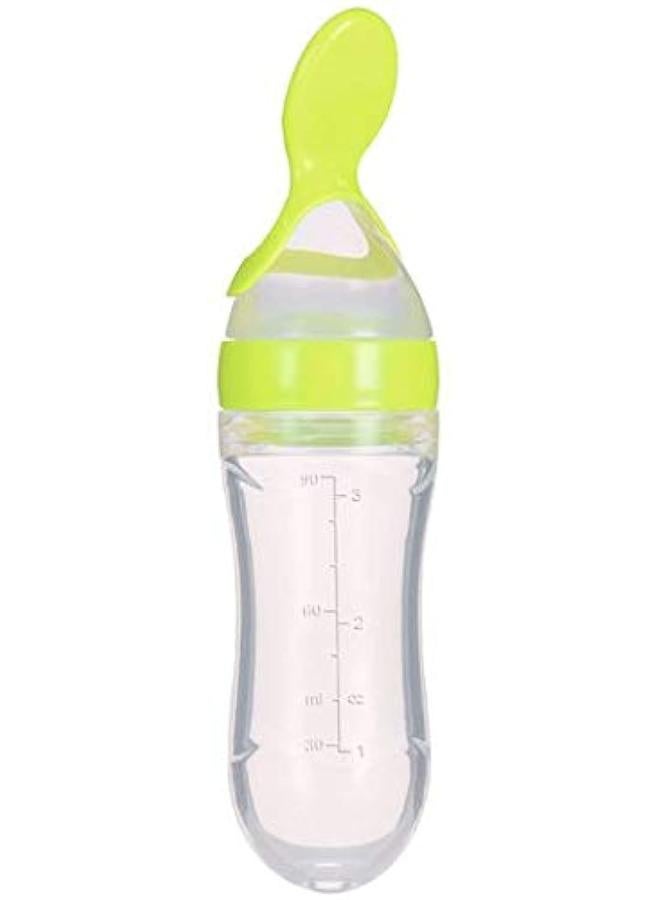 Baby Food Dispensing Spoon Feeding Bottle