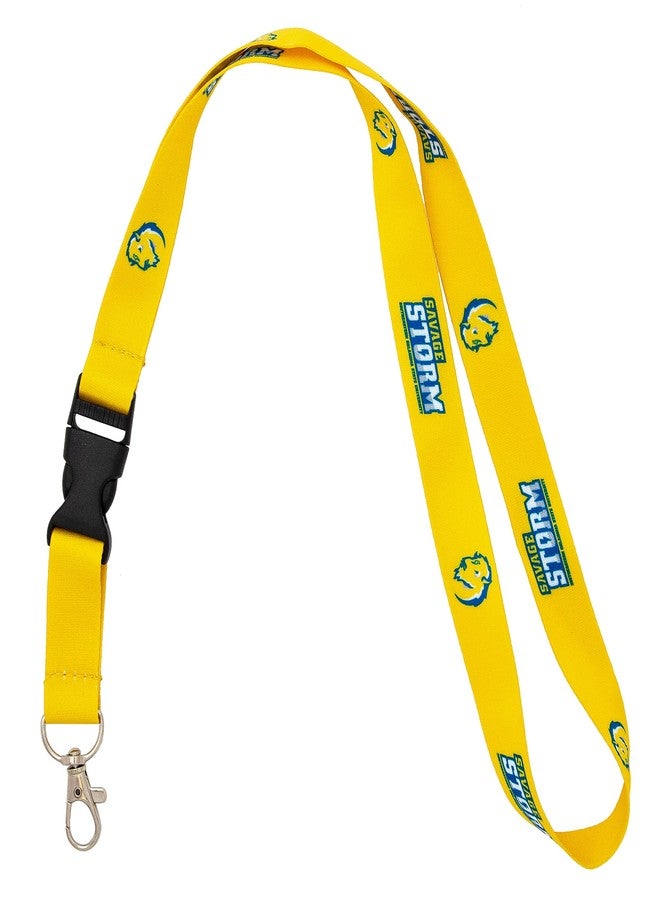 Desert Cactus Southeastern Oklahoma State University Lanyard Savage Storm Car Keys ID Badge Holder Keychain Detachable Breakaway Snap Buckle (Yellow) - Image 1
