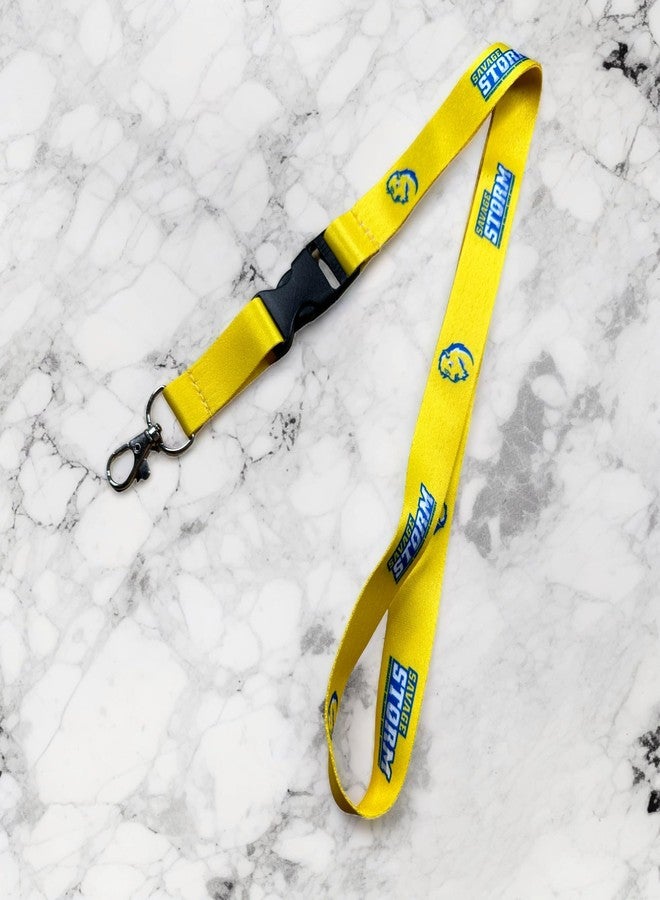 Desert Cactus Southeastern Oklahoma State University Lanyard Savage Storm Car Keys ID Badge Holder Keychain Detachable Breakaway Snap Buckle (Yellow) - Image 5