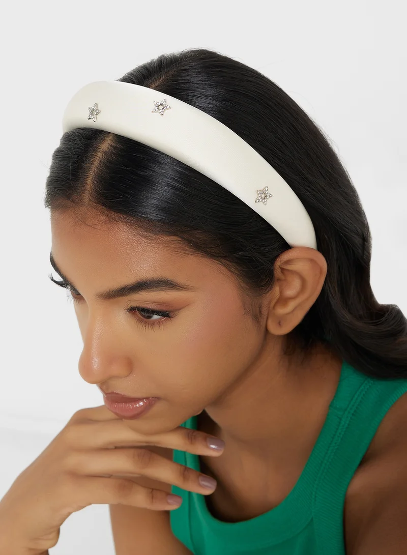 Ginger Embellished Star Padded Headband