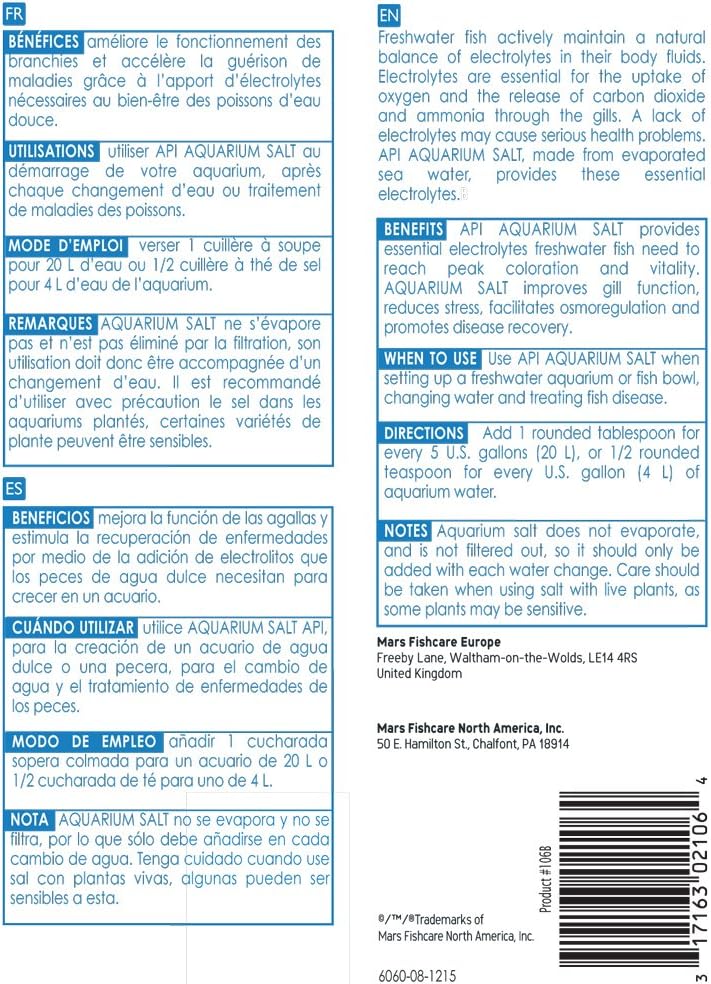 API Freshwater Aquarium Salt, 36 OZ, multicolor - Image 3