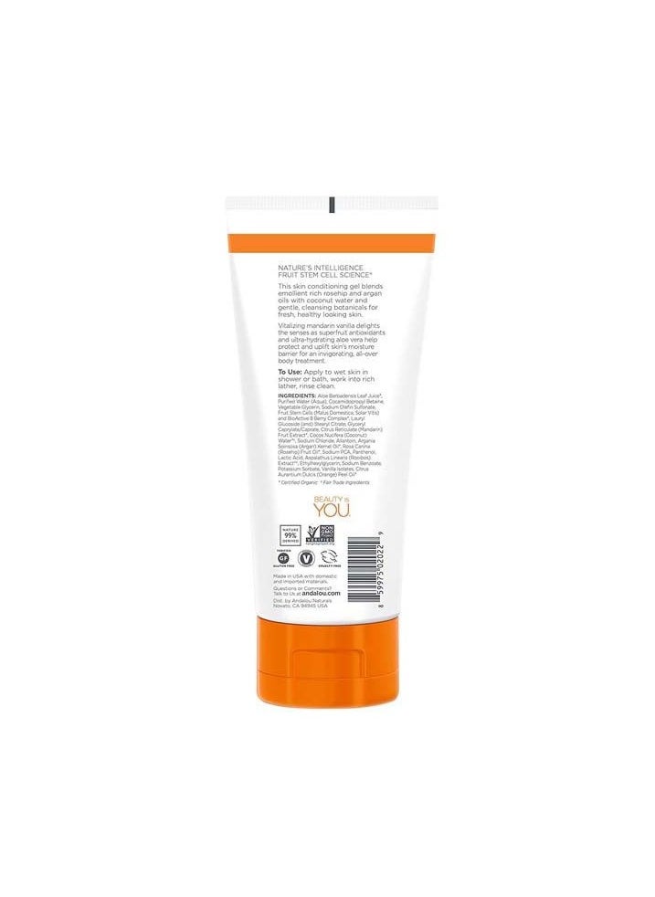 Andalou Natural Andalou Mandarin Vanilla Vitalizing Gel 8.5 Oz  - Image 2