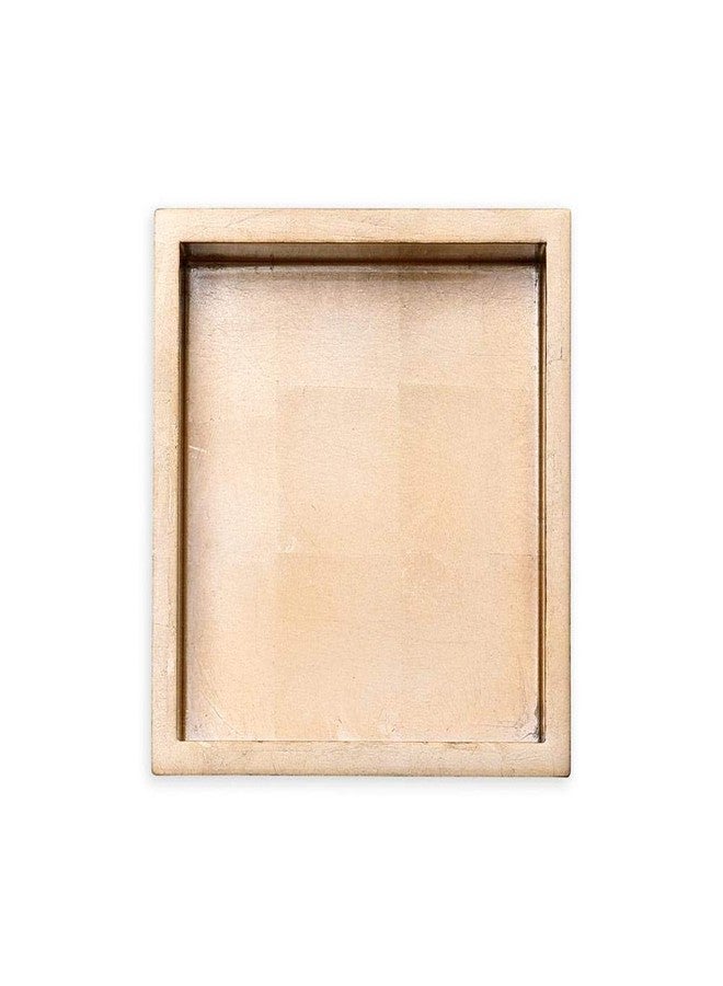 Caspari Gold Lacquer Cocktail Napkin Holder - Fits 5x5 Inch Paper Napkins - Decorative Square Holder with Gold Foil Accents, 6" x 6" - Image 3
