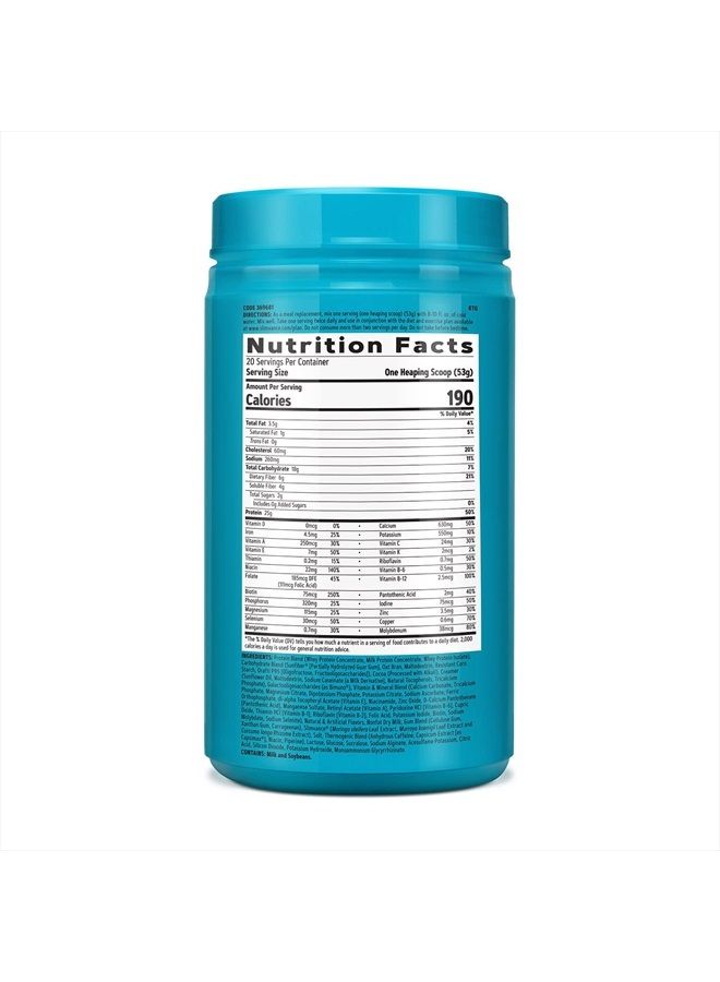 GNC Total Lean | Lean Shake + Slimvance | Weight Loss Protein Powder with 200mg of Caffeine | Mocha Espresso | 20 Servings - Image 2