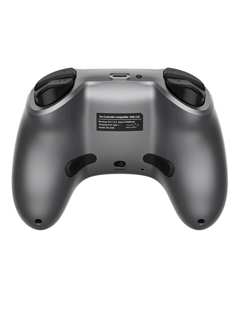 Generic Game Controller, Sturdy And Durable Bluetooth Controller, Lightweight Portable Wireless Gamepad Joystick, Gaming Controller Joystick For Computer Gaming Console, (1pc, Blue)  - Image 4