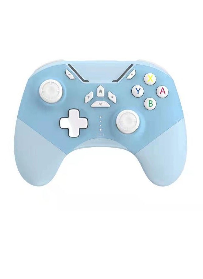 Generic Game Controller, Sturdy And Durable Bluetooth Controller, Lightweight Portable Wireless Gamepad Joystick, Gaming Controller Joystick For Computer Gaming Console, (1pc, Blue)  - Image 1