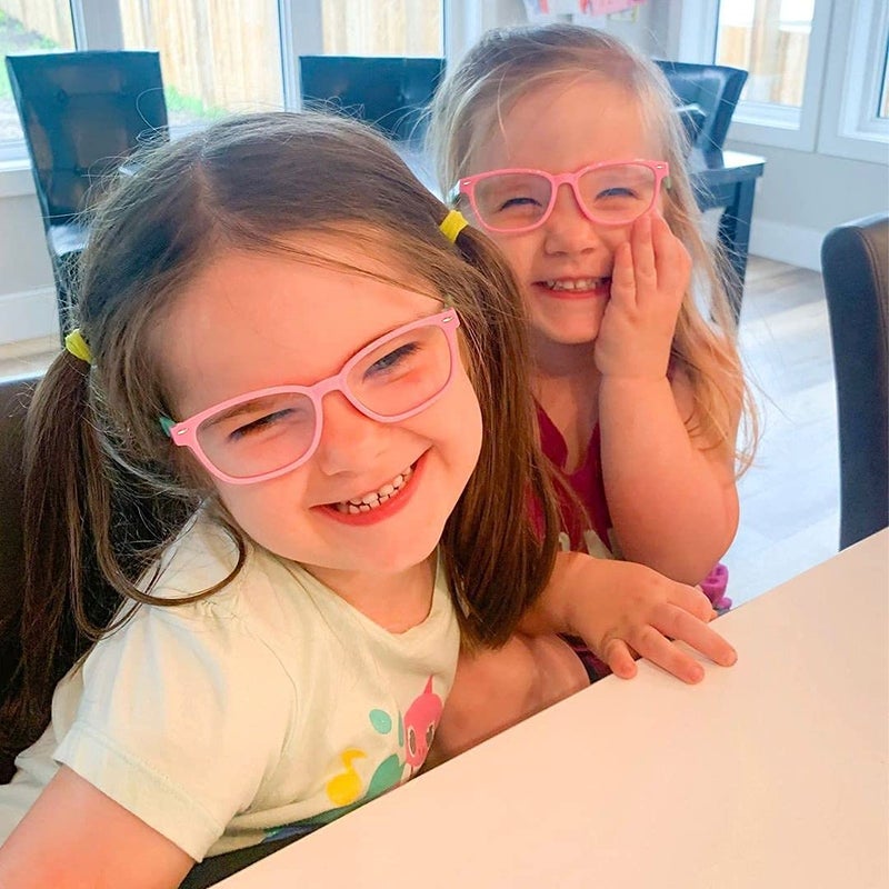 Sunovelties 12 Pack Kids No Lens Ultralight Square Costume Frame Glasses Neon Color Party Favors For Boys Girls Daily Outfit Accessories - Image 5
