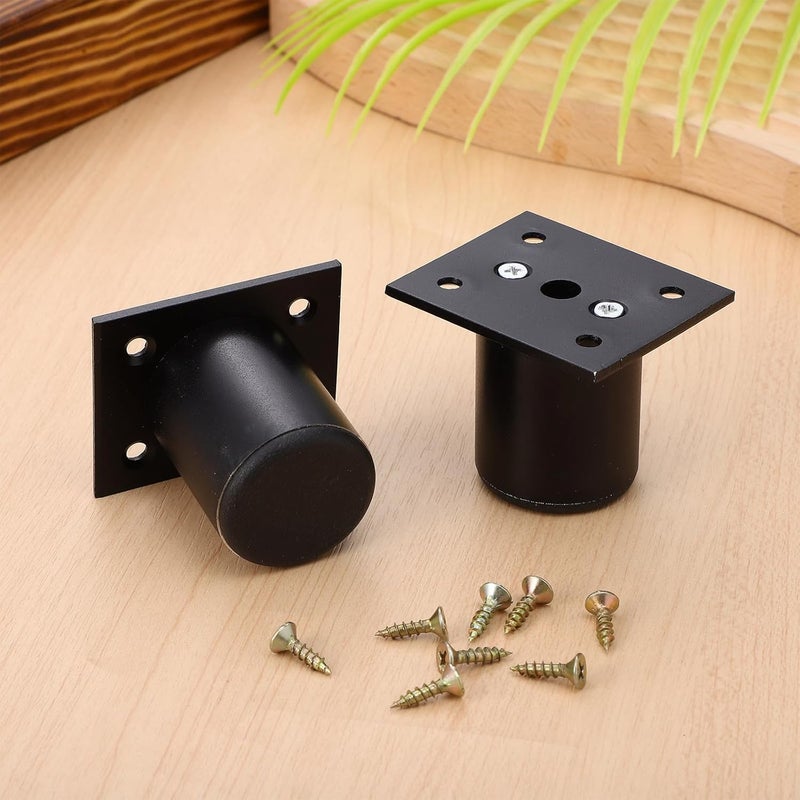 8pcs Adjustable Heavy Duty Metal Furniture Feet 5cm Sofa Cabinet Riser Levelers for DIY Furniture Replacement Legs - Image 5