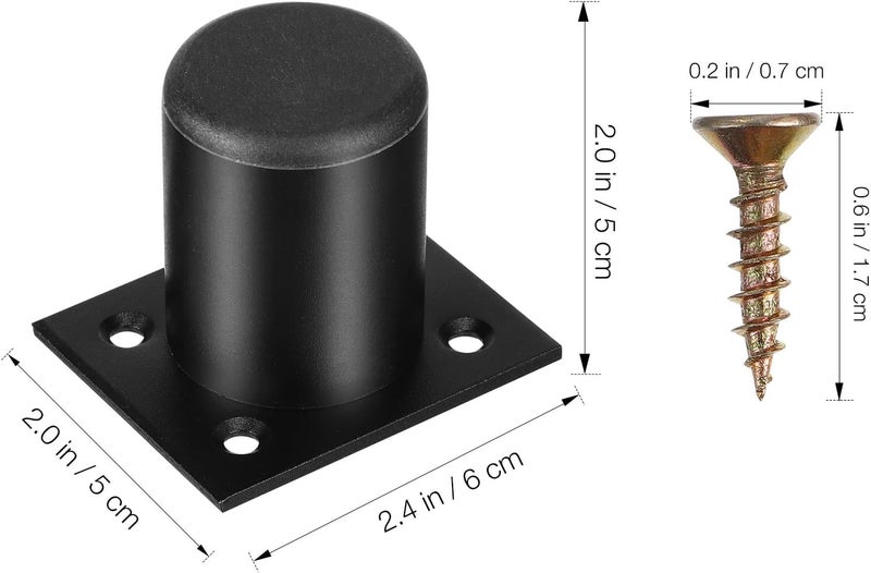 8pcs Adjustable Heavy Duty Metal Furniture Feet 5cm Sofa Cabinet Riser Levelers for DIY Furniture Replacement Legs - Image 2
