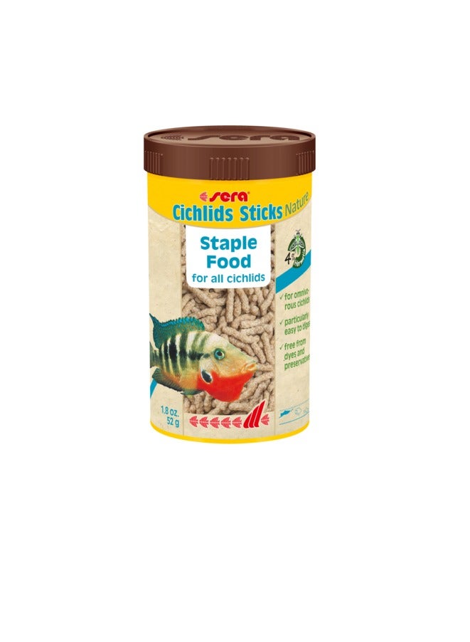 Sera Cichlids Sticks Nature Staple Food For Large Fishes