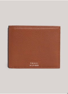 Men's Premium Leather Small Credit Card Wallet -  Leather, Brown