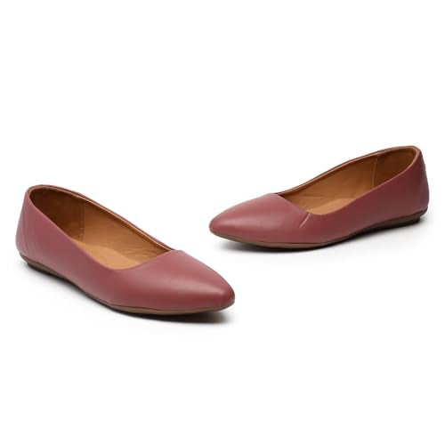 YUKI Comfortable Slip-On Belly Flats Stylish, Lightweight, Casual & Formal Wear Belly for Women Pink - Image 3