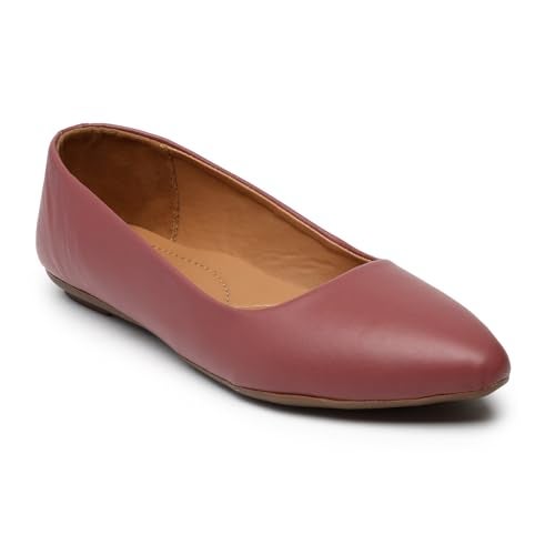 YUKI Comfortable Slip-On Belly Flats Stylish, Lightweight, Casual & Formal Wear Belly for Women Pink - Image 2