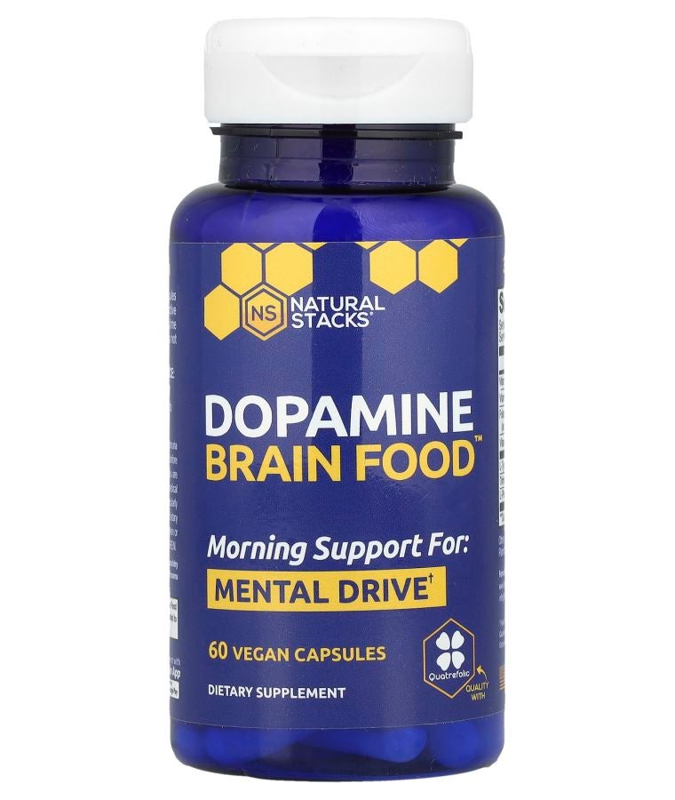 Natural Stacks Dopamine Brain Food™ 60 Vegan Capsules