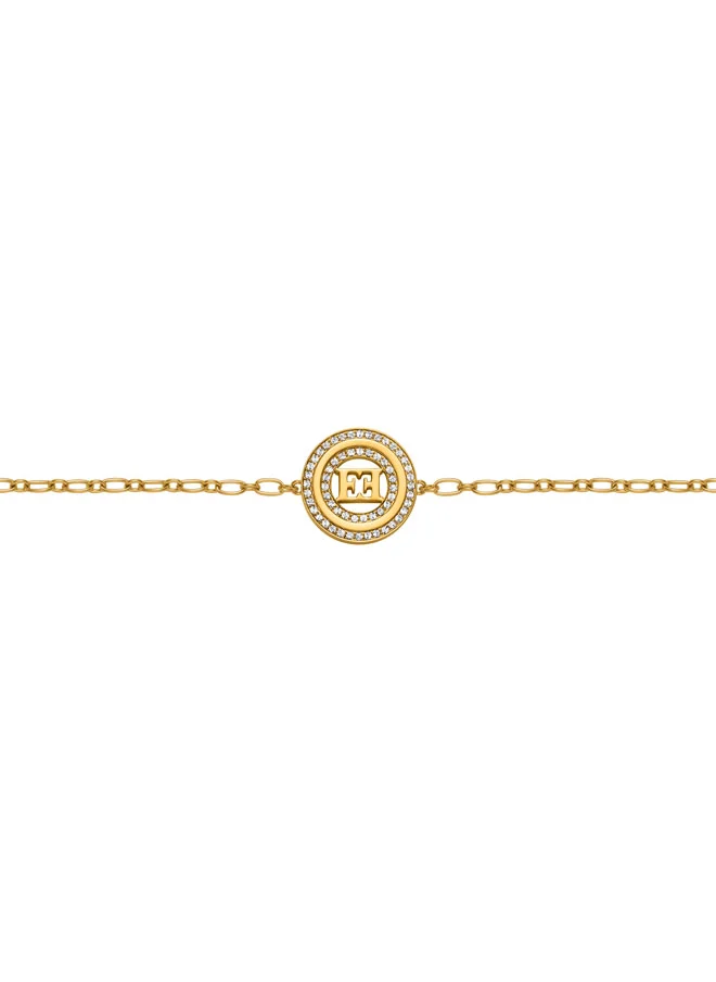 ESCADA Alice Bracelet for Women Iconic E Signature, Crystal Accents, Modern Luxury and Chic Design