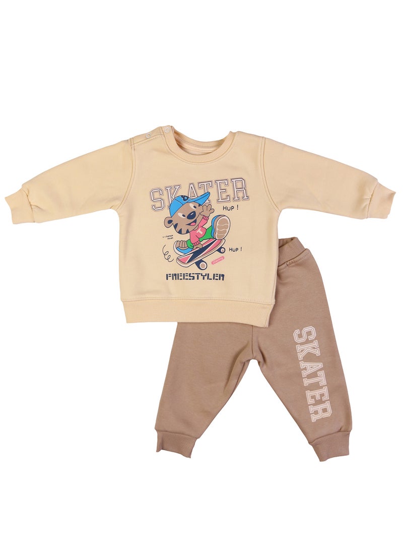 زيركون بيجامة شتوي مواليد - Image 1