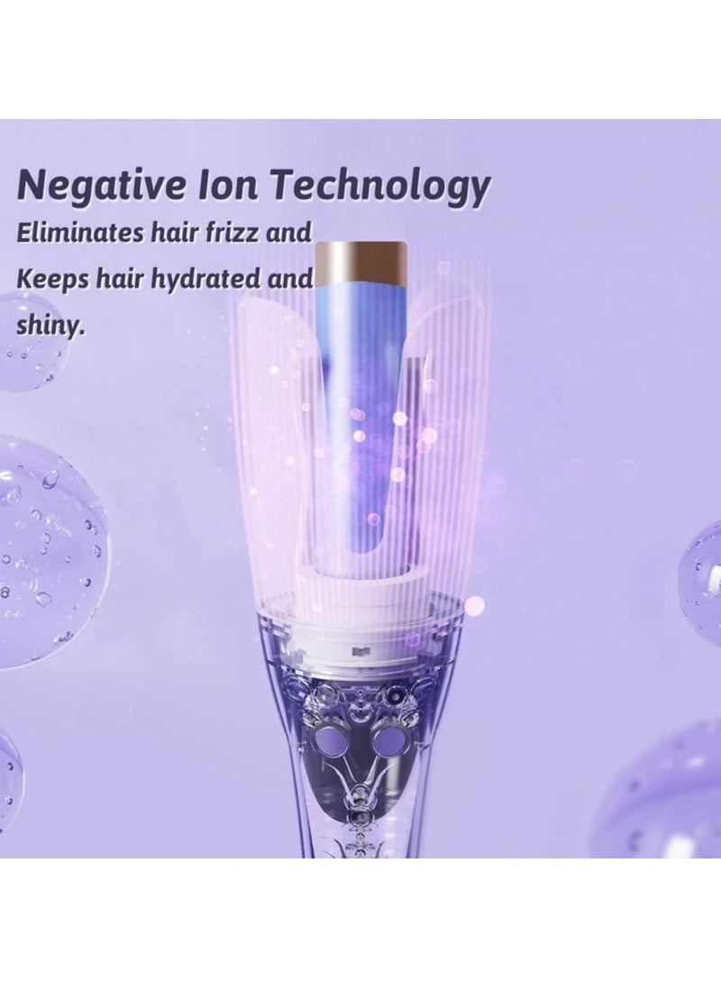 NIBEMINENT Automatic Hair Curler with Adjustable 4 Temps Levels, Curling Iron 1” for Styling, Rotating Dual Voltage, Smart Anti-Stuck, Anti-Scald Auto Shut-Off - Image 2