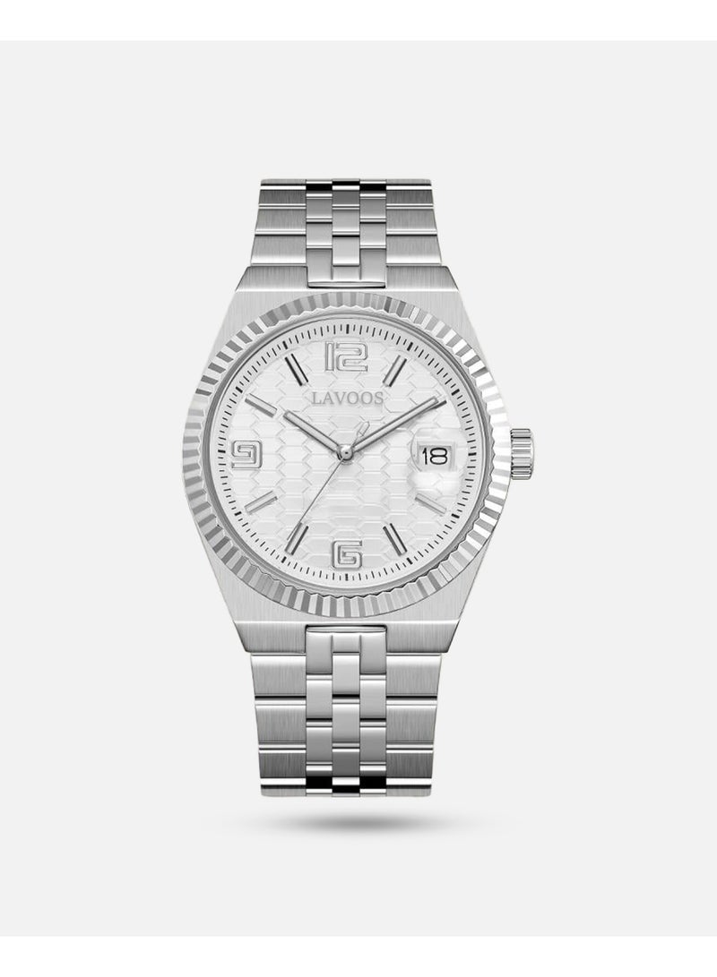 Prestige Men's Watch, Silver Steel - Image 2