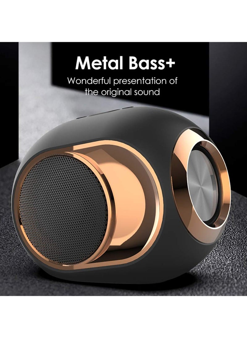 Music Pioneer X6 Portable Wireless Speaker - Deep Bass, TWS Stereo, Built-In Mic for Calls - FM Radio, TF Card, USB Playback - Ideal for Travel and Outdoor Use - Image 2