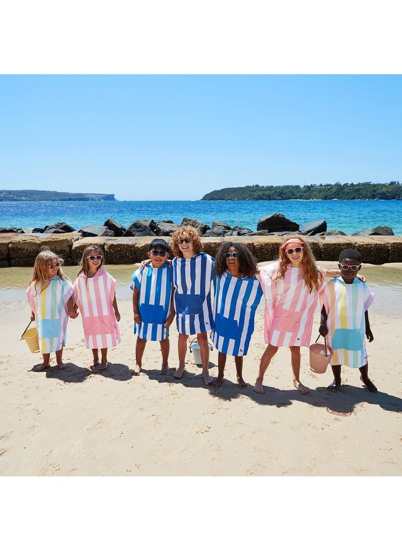 Dock & Bay Dock & Bay Poncho with Hood for Kids, Super Absorbent, Quick Dry Beach & Pool Towel, Compact & Lightweight - Age 4 to 7 - MALIBU PINK  - Image 5