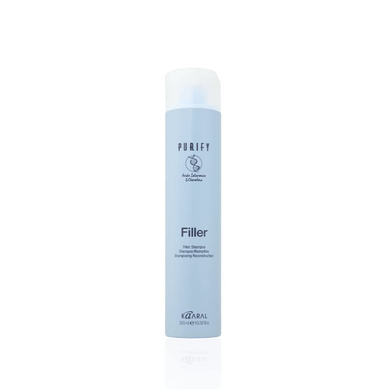 Purify Filler Shampoo Strengthening Volumizing Formula for Women Men Thickening Hair Care for Fuller Appearance Repair and Nourishment of Fine or Damaged Hair 300ml