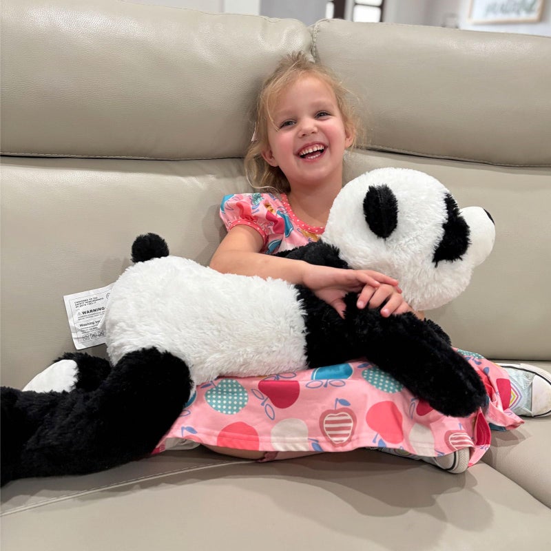 Beniny Giant Panda Stuffed Animal 31 ""  Large Soft Panda Body Pillow Plush For Girls Boys Kids  Oversize Cute Stuffed Toy Gift For Christmas  Birthday  Baby Shower - Image 2