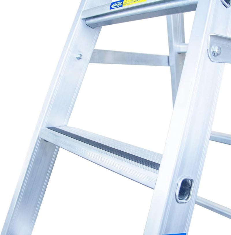 Gazelle Gazelle 6Ft Aluminium Dual Purpose Step Ladder - Image 2