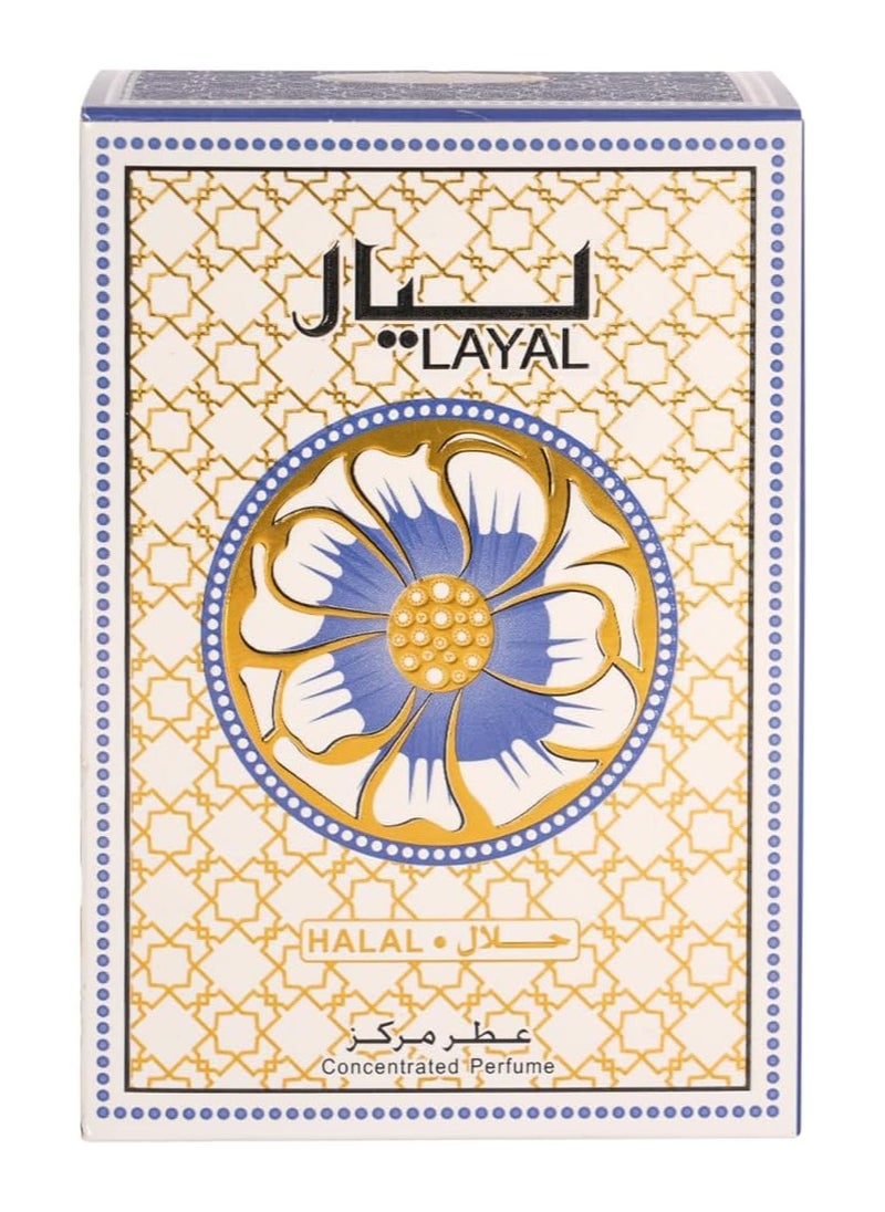 Oud Khaleeji - Oud Khaleeji Attar Layal 12ml - Image 1