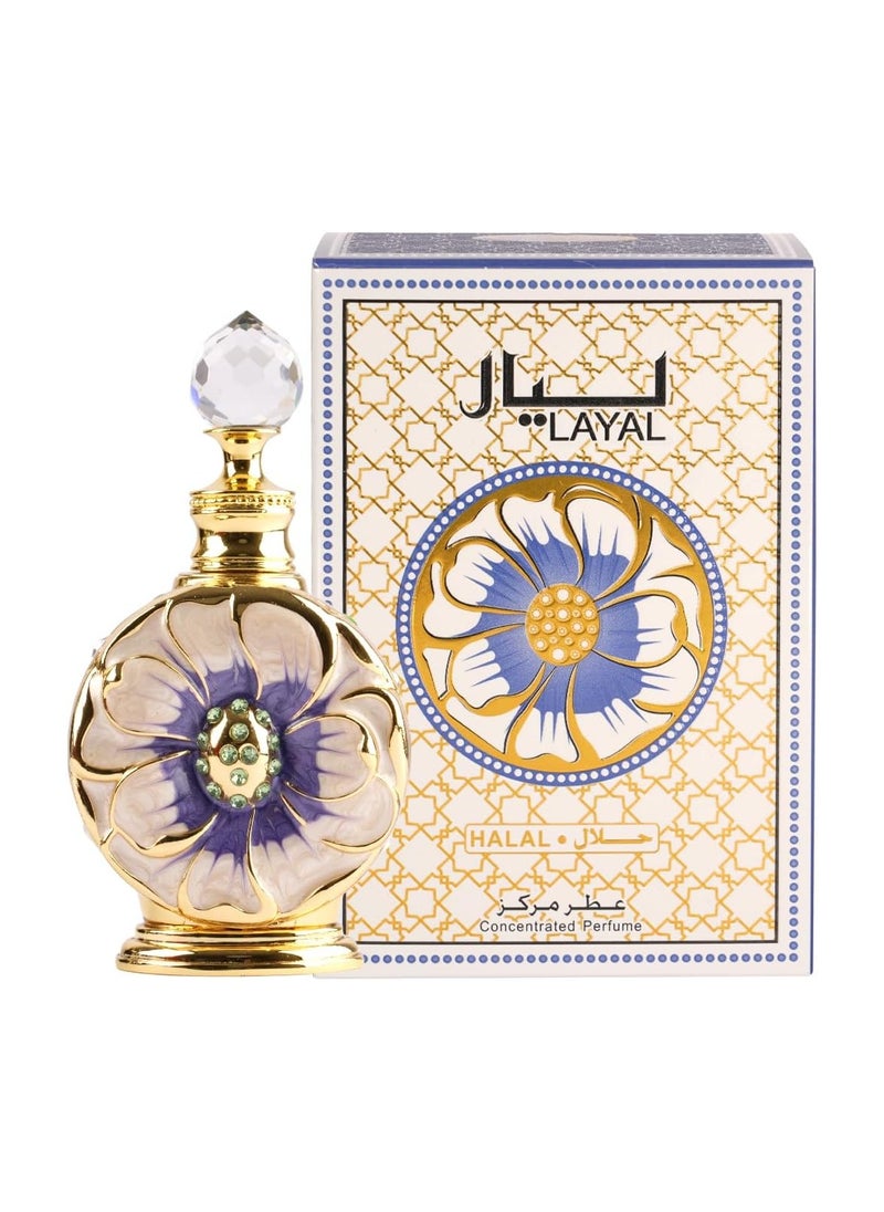 Oud Khaleeji - Oud Khaleeji Attar Layal 12ml - Image 1